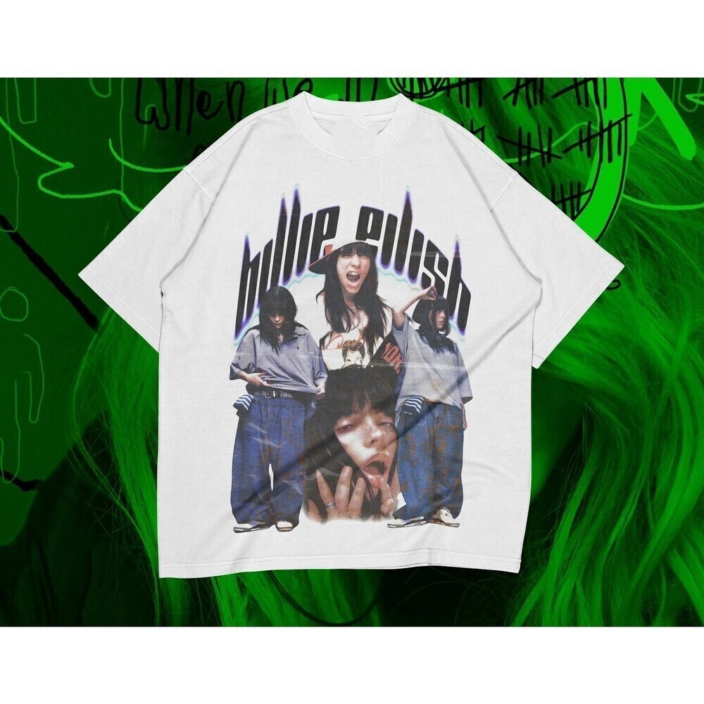 Billie Eilish Shirt 90S Homage Tshirt